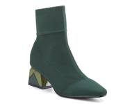 Sidney Bootie Dark Green view