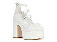 Sprout Platform Pump White view