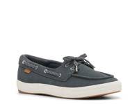 Center III Boat Shoe - Women's Dark Grey view