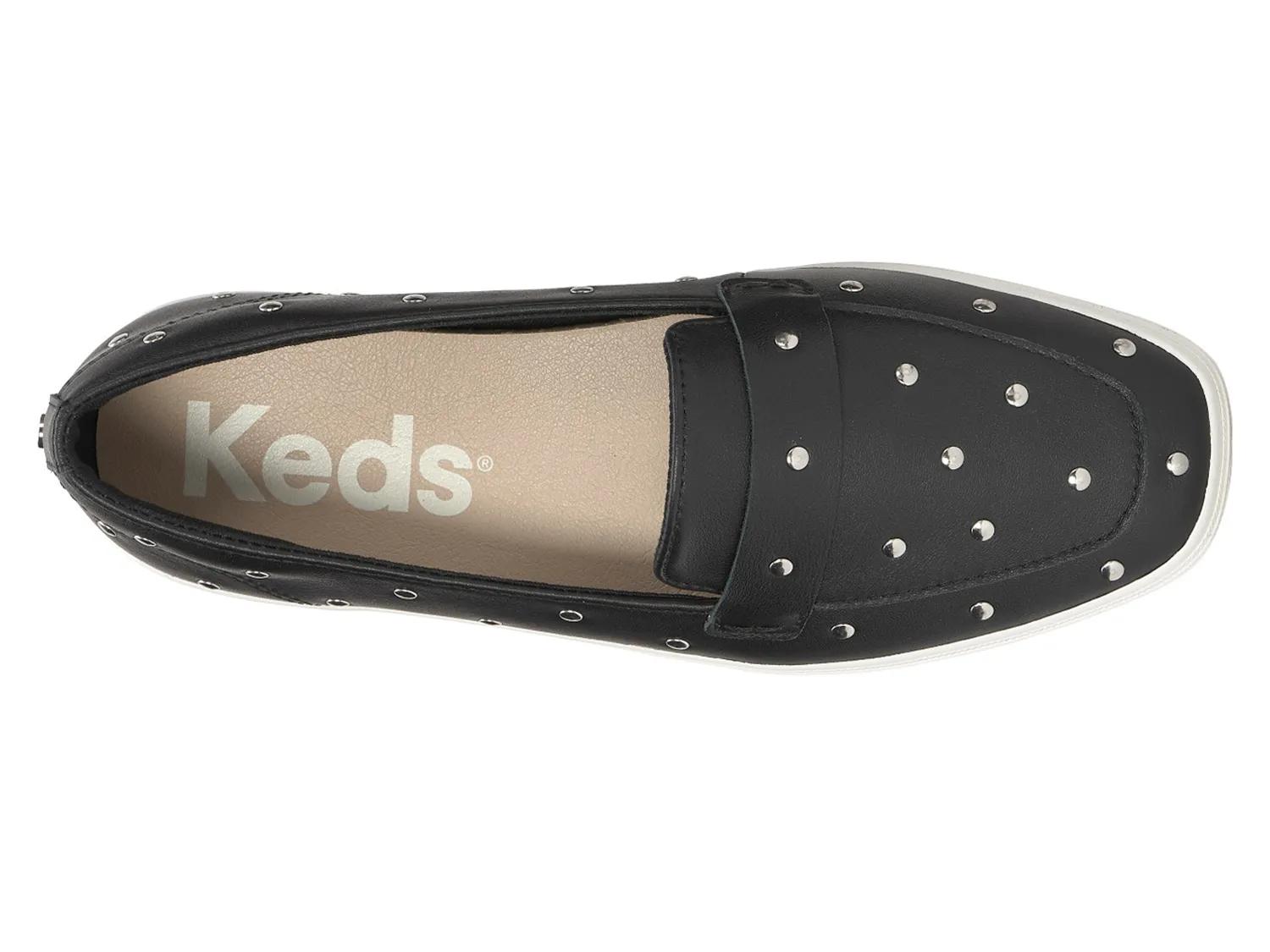 Square Toe Loafer Flat
