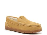 Genuine Suede Venetian Moc Slipper - Men's Wheat view