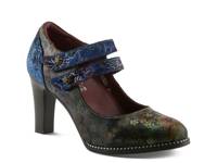Heelya Mary Jane Pump Floral Print view