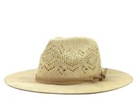 Straw Panama Hat Light Tan view