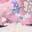 Kiki Confetti Sequin Mini Backpack Light Pink view