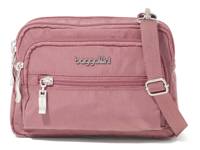 Triple Zip Crossbody Off White view