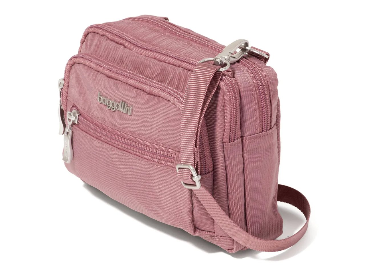 Triple Zip Crossbody