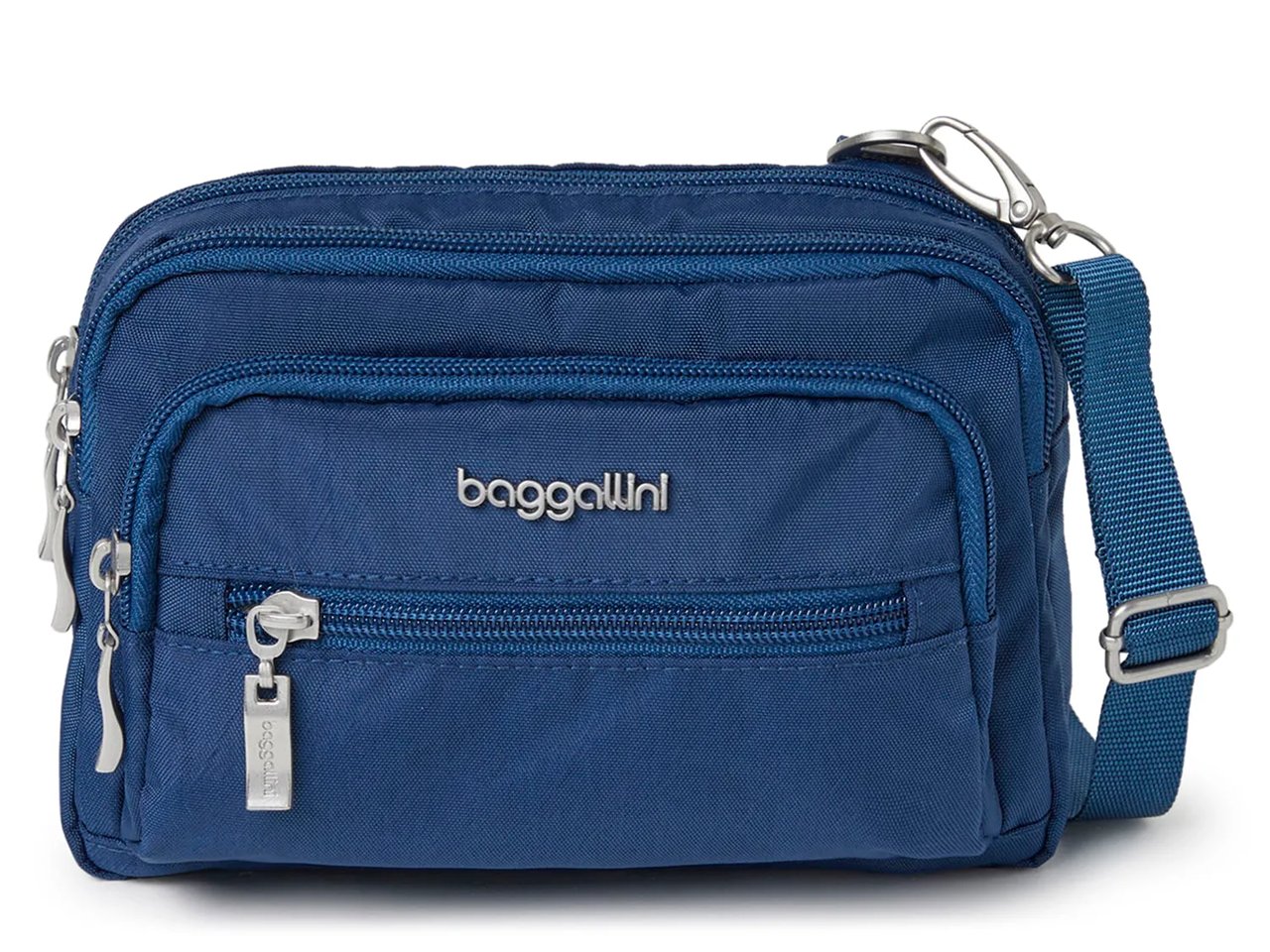 Triple Zip Crossbody