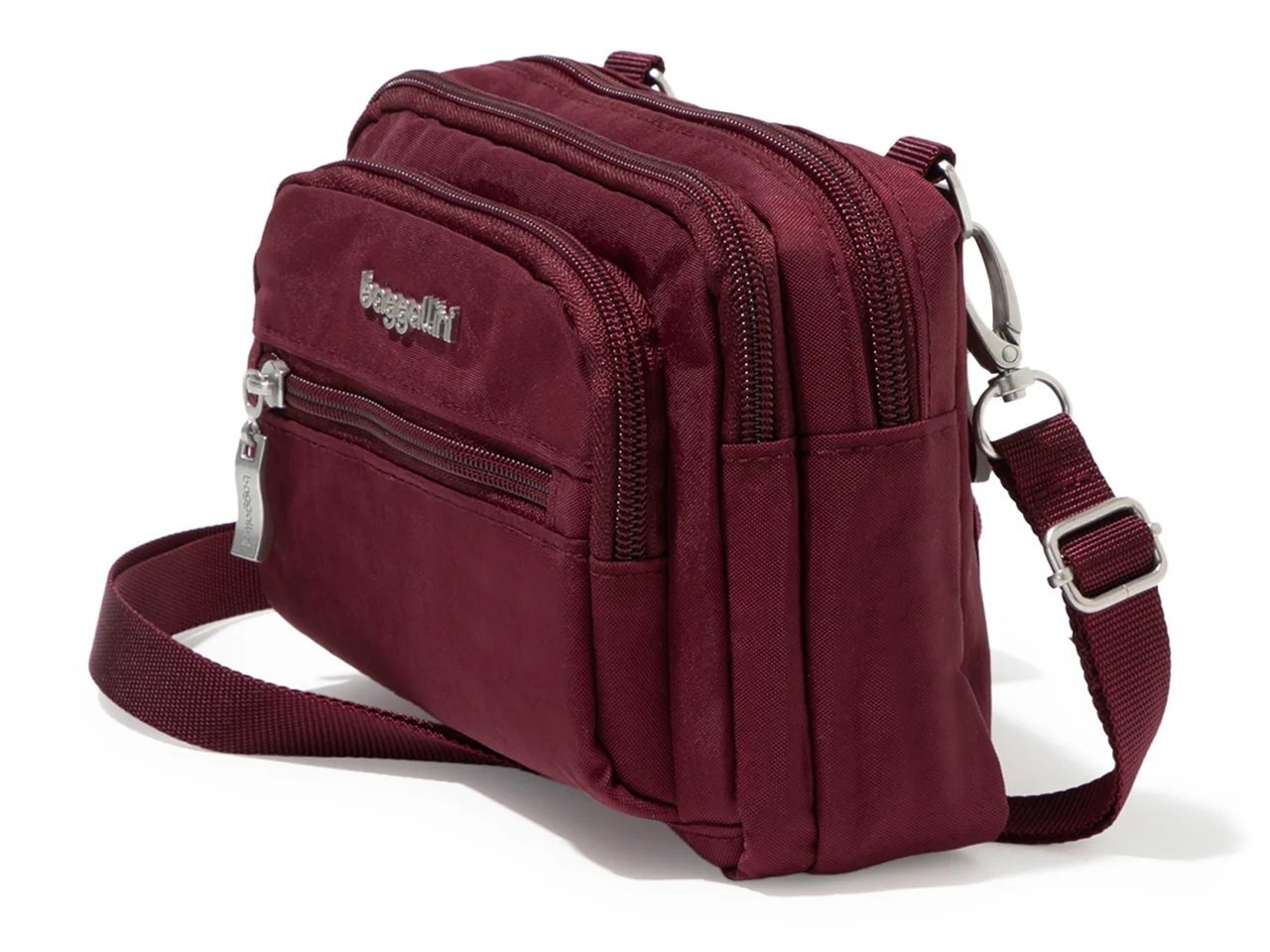 Triple Zip Crossbody