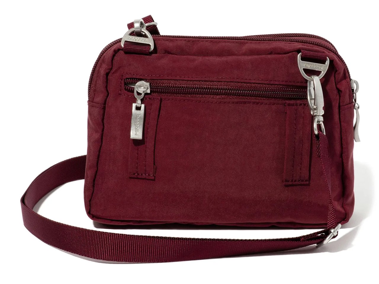 Triple Zip Crossbody