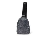 Double Zip Mini Sling Crossbody Bag Midnight view