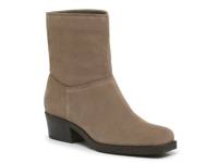Robyn Bootie Olive Green Suede view
