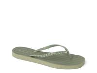 Seaside Twist Flip Flop Sage view