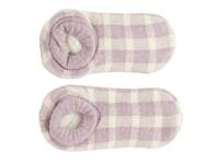 Buffalo Check Women's Slipper Socks Light Pink view