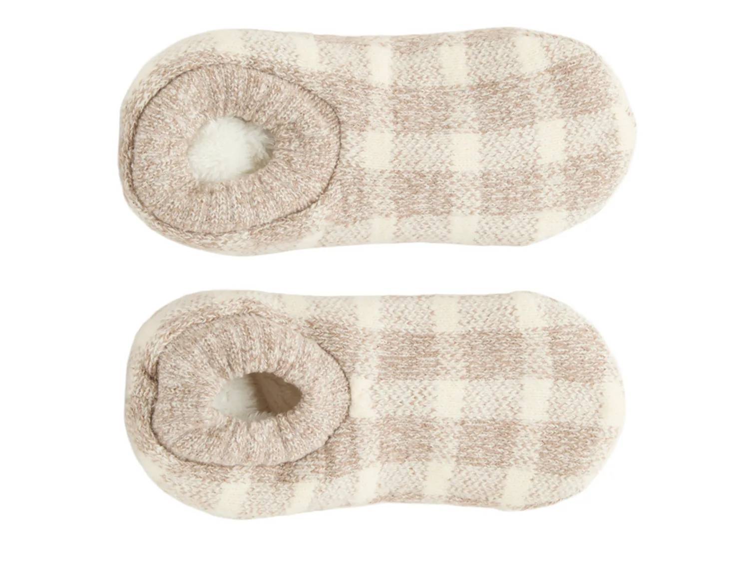 Buffalo Check Women's Slipper Socks