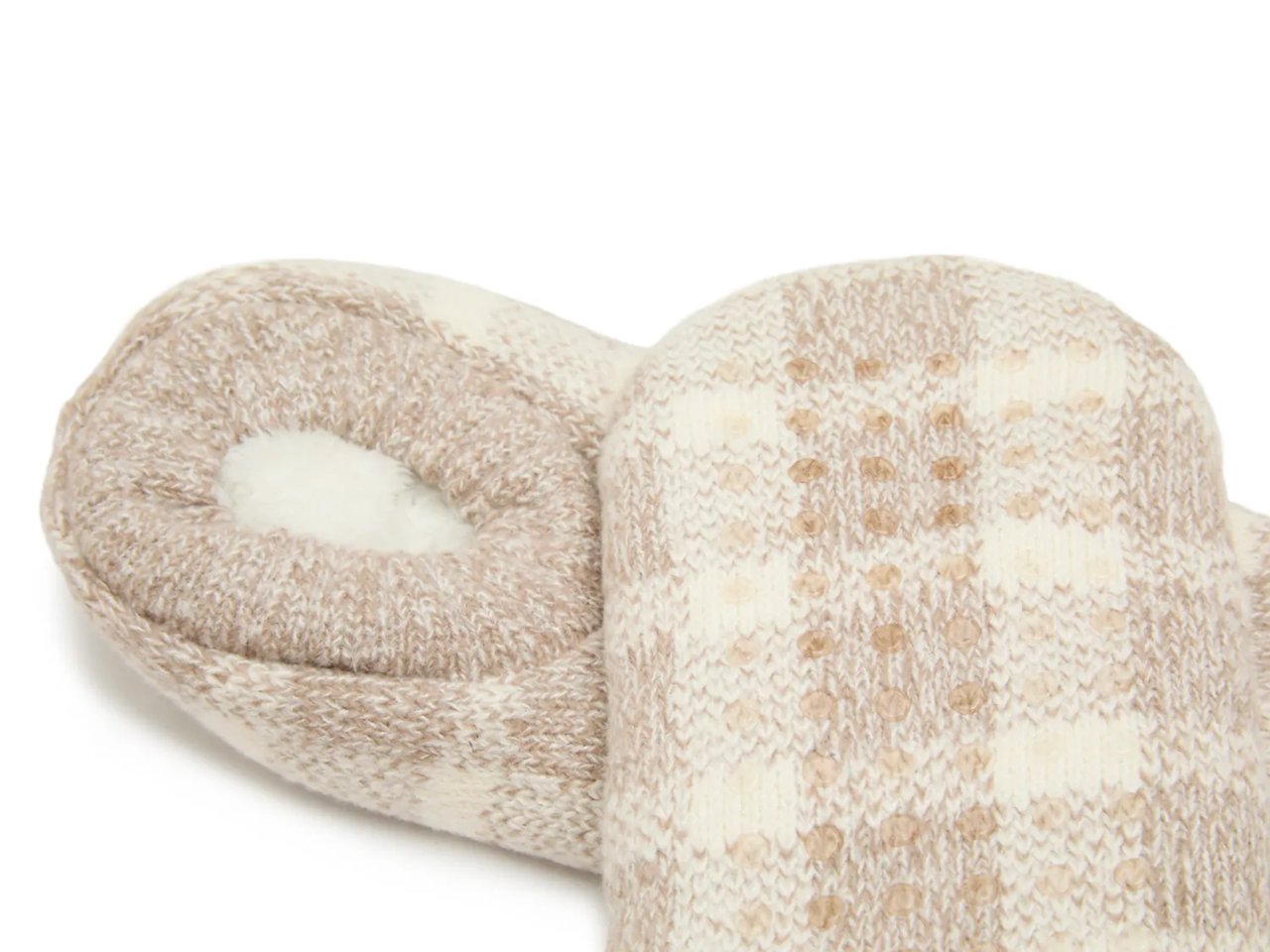 Buffalo Check Women's Slipper Socks