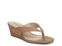 Stella Wedge Sandal Bamboo Tan view