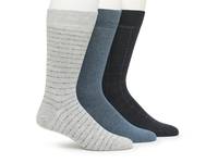Plaid Dress Men's Crew Socks - 3 Pack Multicolor view
