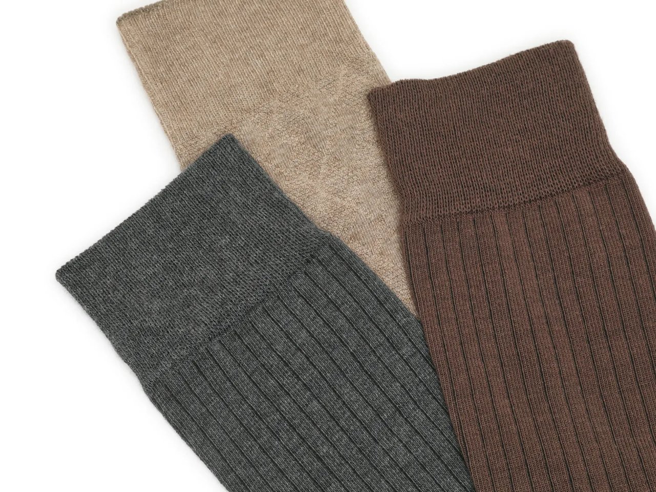 Textured Argyle Dress Men's Crew Socks - 3 Pack