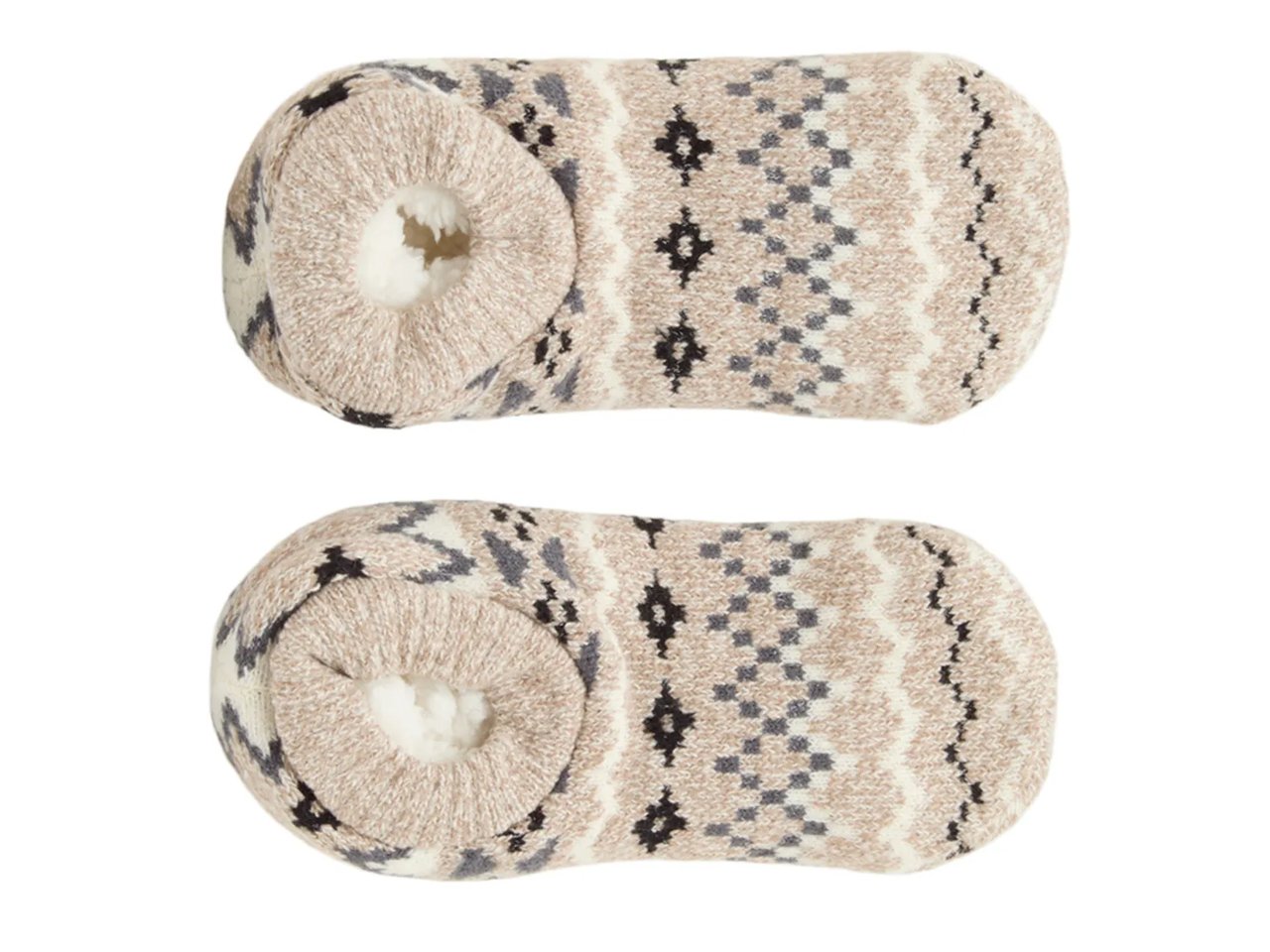 Geo Fairisle Women's Slipper Socks