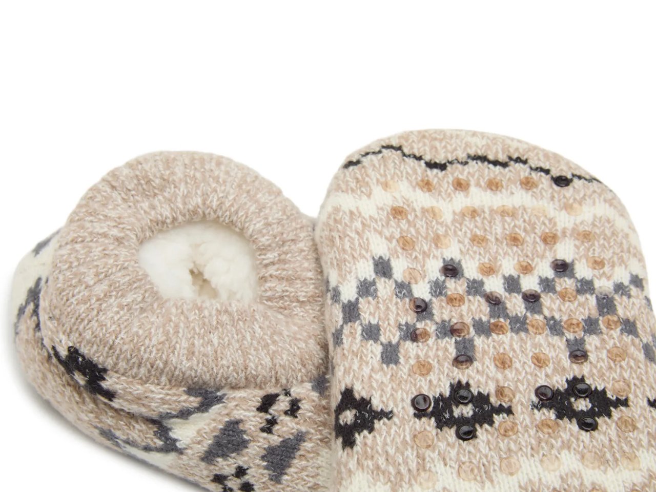 Geo Fairisle Women's Slipper Socks
