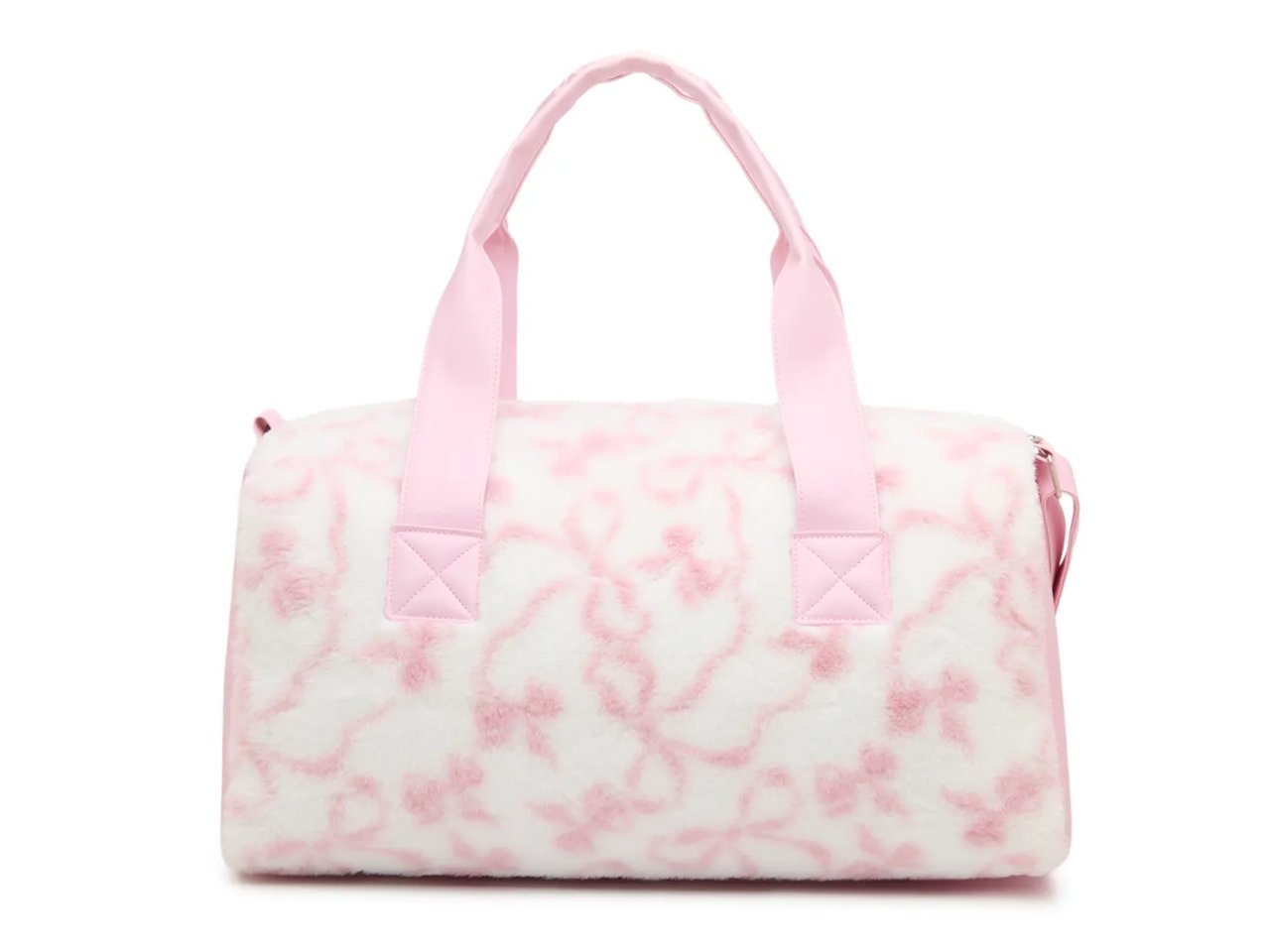Sleepover Plush Ribbon Duffle Bag