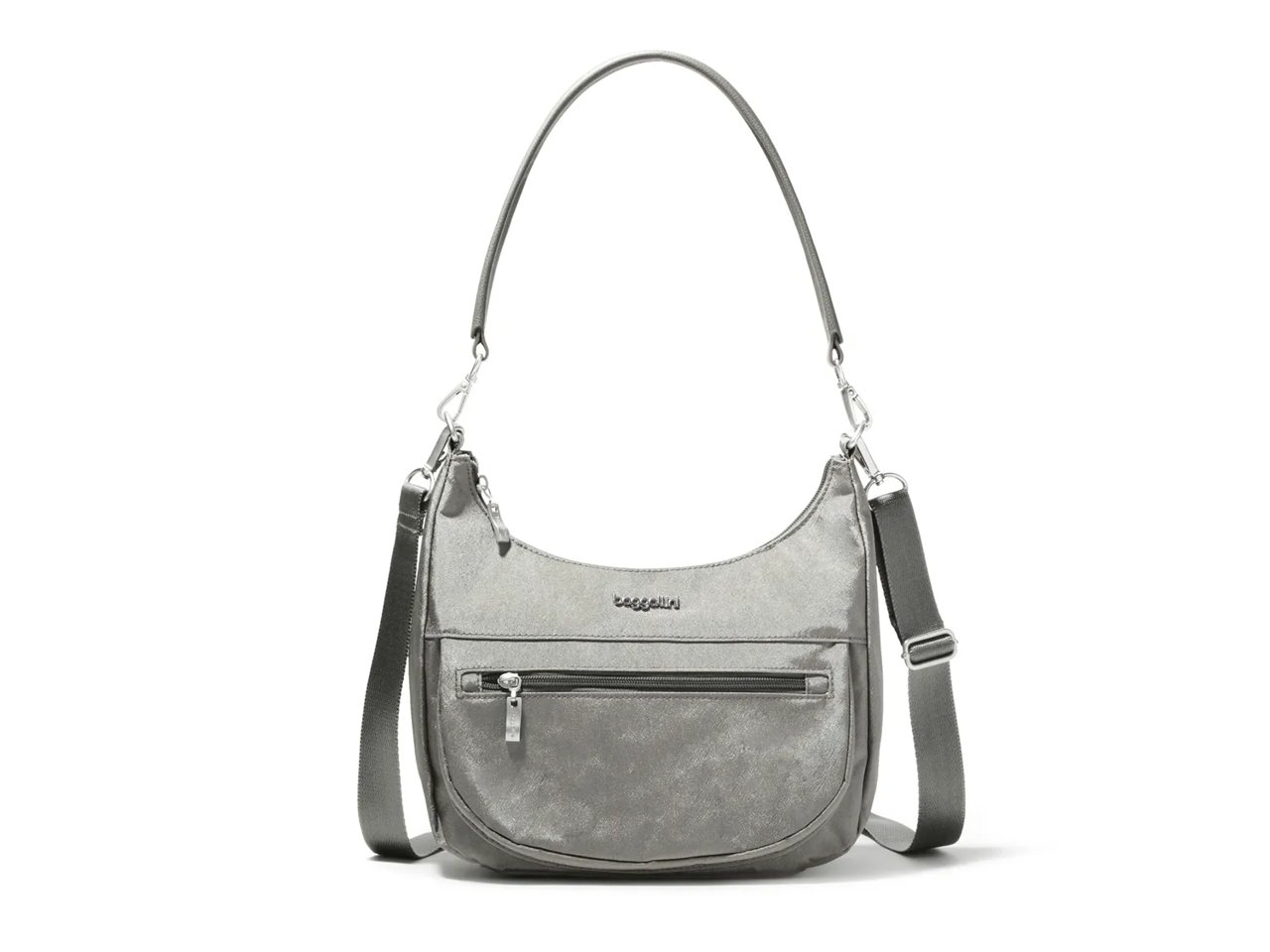 Pocket Half Moon Shoulder Bag