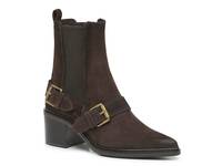 Alessia Bootie Dark Brown view