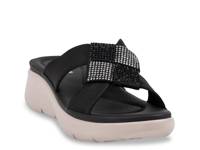 Cenza Wedge Sandal Black view