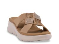 Cenza Wedge Sandal Tan view