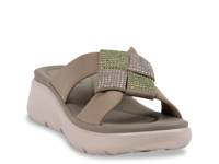 Cenza Wedge Sandal Olive Green view