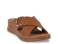 Eanna Wedge Sandal Tan view