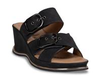 Olana Wedge Sandal Black view