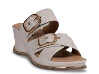 Olana Wedge Sandal White view