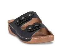 Raelyn Wedge Sandal Black view