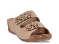Raelyn Wedge Sandal Natural Beige view