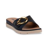 Raine Wedge Sandal Navy view