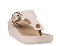 Rhodes Wedge Sandal Beige view