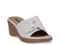 Teri Wedge Sandal White view