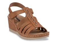 Yuna Wedge Sandal Tan view