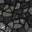 Mosaic II Wedge Sandal Black Leather view