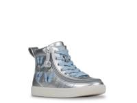 Classic Lace High-Top Sneaker - Kids' Silver Metallic view
