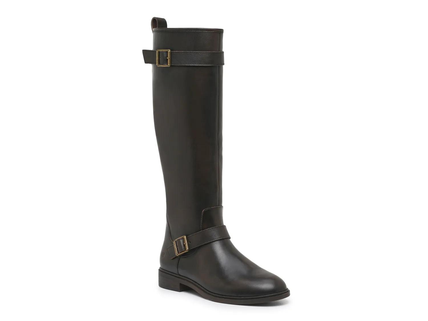 Lucky Brand Harlen Riding Boot | Women's | Dark Brown | Size 6 | Boots