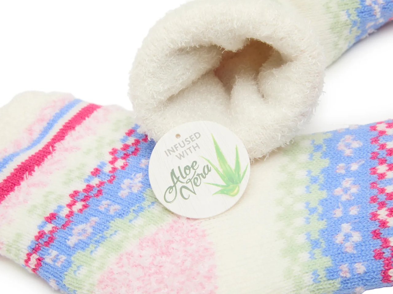 Bright Fairisle Women's Crew Socks