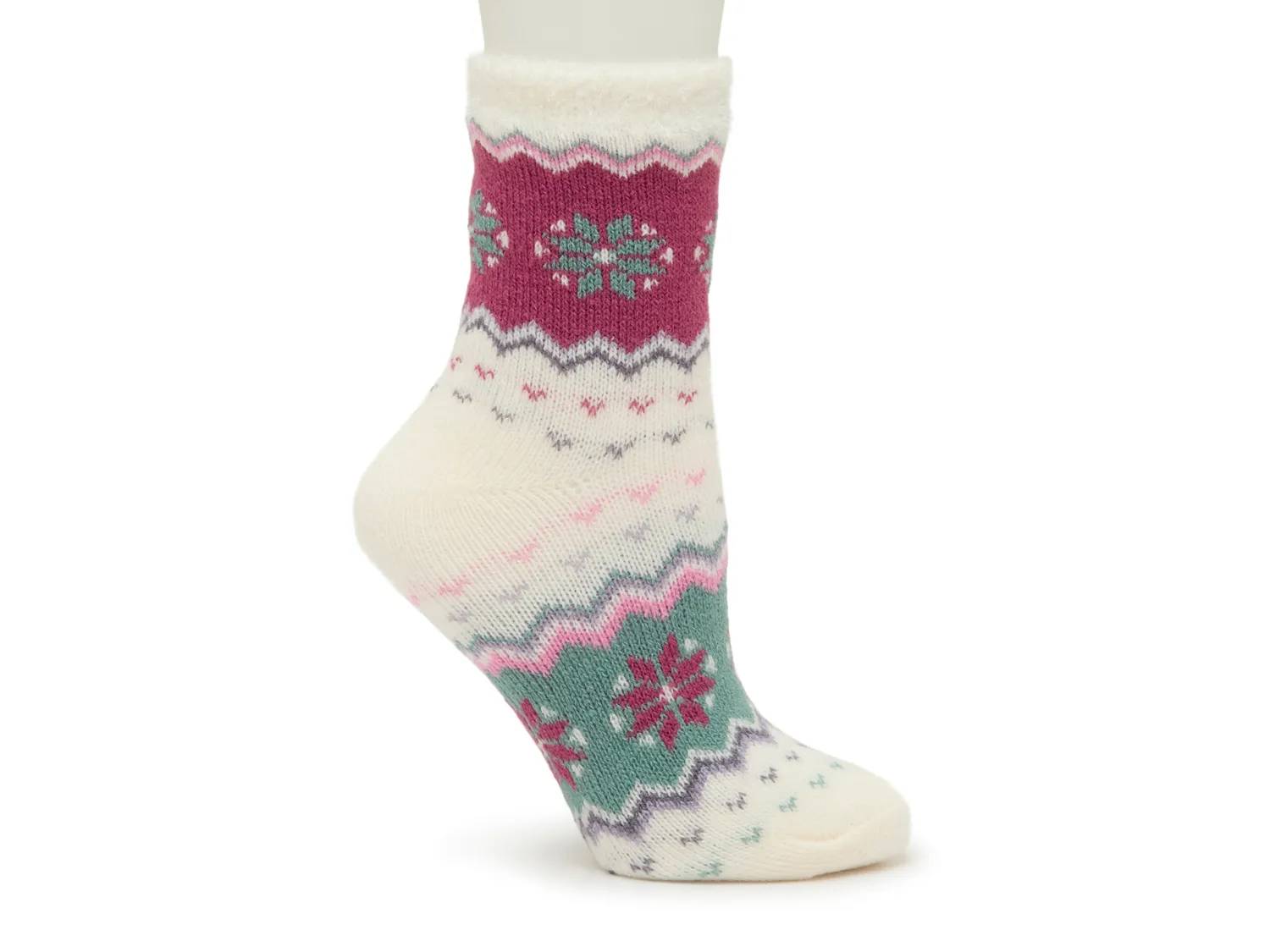 Nordic Fairisle Women's Crew Socks