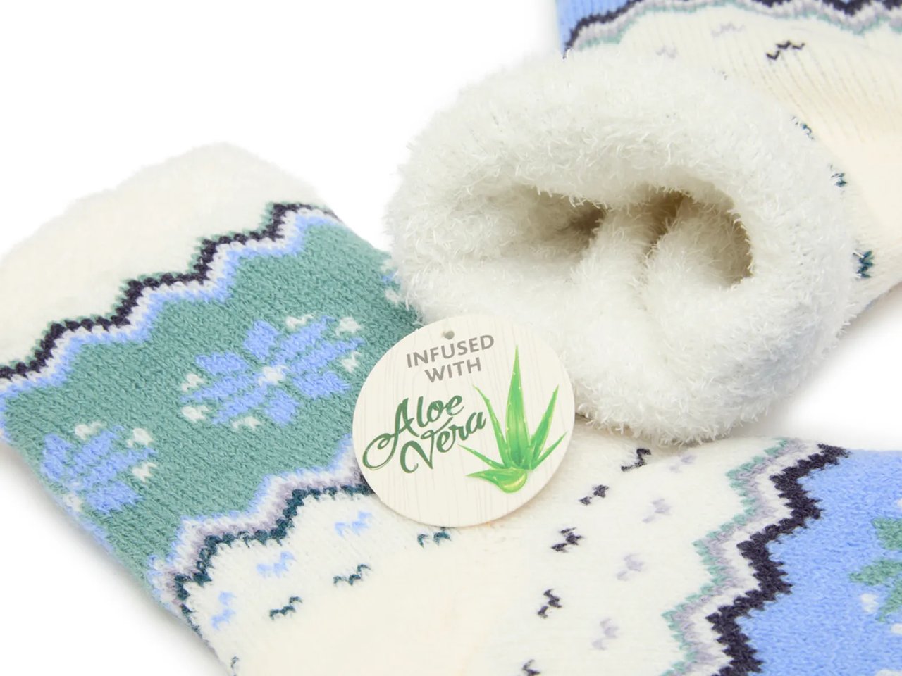 Nordic Fairisle Women's Crew Socks