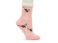 Dirty Martini Women's Crew Socks Light Pink view
