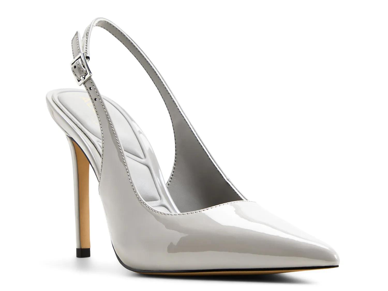 Aldo Stessysling 2.0 Pump | Women's | Grey | Size 5 | Pumps | Slingback | Stiletto