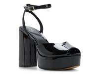 Monnae Platform Sandal Black view