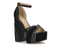 Avele Platform Sandal Black view