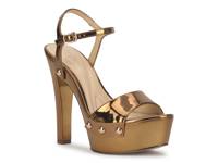 Calenta Platform Sandal Bronze Metallic view